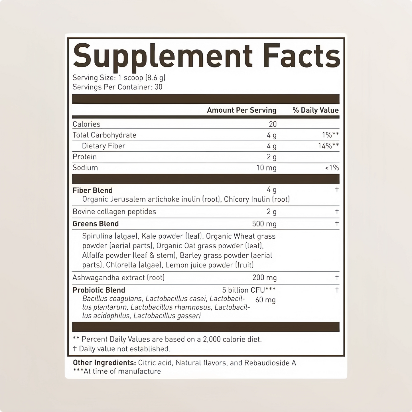 ROUNDHOUSE PROVISION Morning Kick, Zero Sugar Greens Superfood Powder Supplement with Ashwagandha, Collagen, Probiotics, Debloat Drink, 30 Servings (Strawberry Lemonade) by Chuck Norris